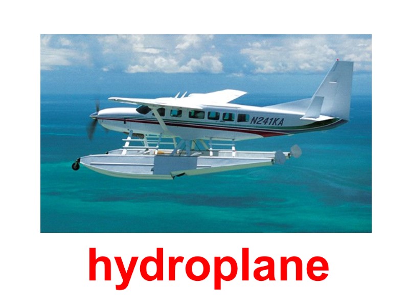 hydroplane